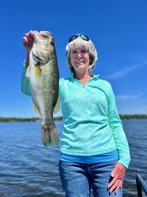 Bass Fishing in Lake Seminole