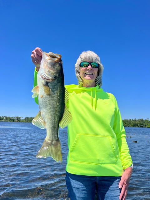 Bass Fishing in Lake Seminole