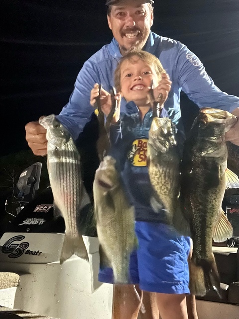 Night Fishing in Lake Seminole