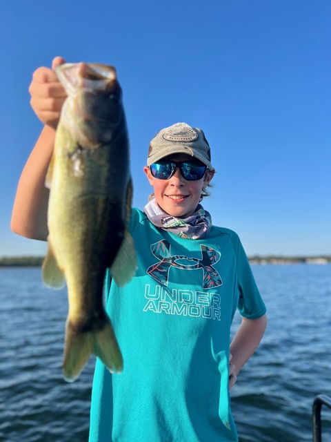 Bass Fishing in Lake Seminole