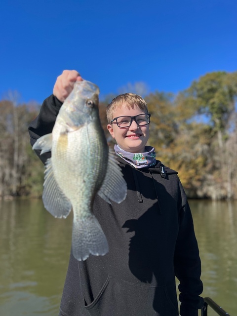 Crappie Fishng in Lake Seminole